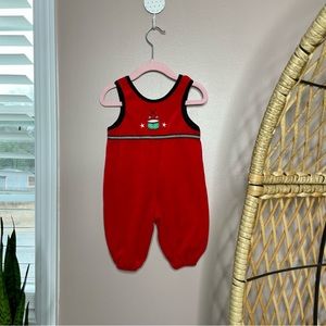 Vintage velvet drummer boy one piece